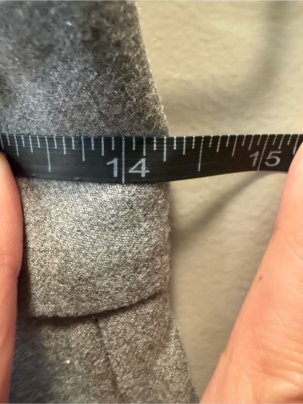 Weekend Max Mara Grey Virgin Wool Pleated Wide Leg Trousers US 8 - Picture 7 of 12